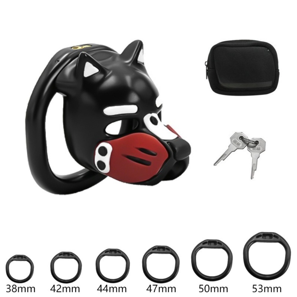 Dog Toys - Nova Gaiola de Castidade com Máscara