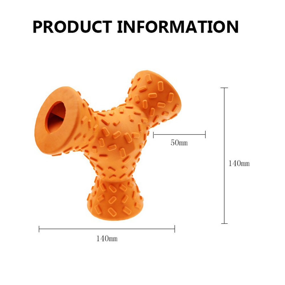 1 unidade de brinquedo de borr - Rubber Treat Dispensing Dog Toy avaliação e preço