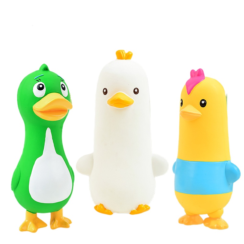Brinquedo de Látex com Som par - Interactive Squeaky Plush Dog Toy avaliação e preço