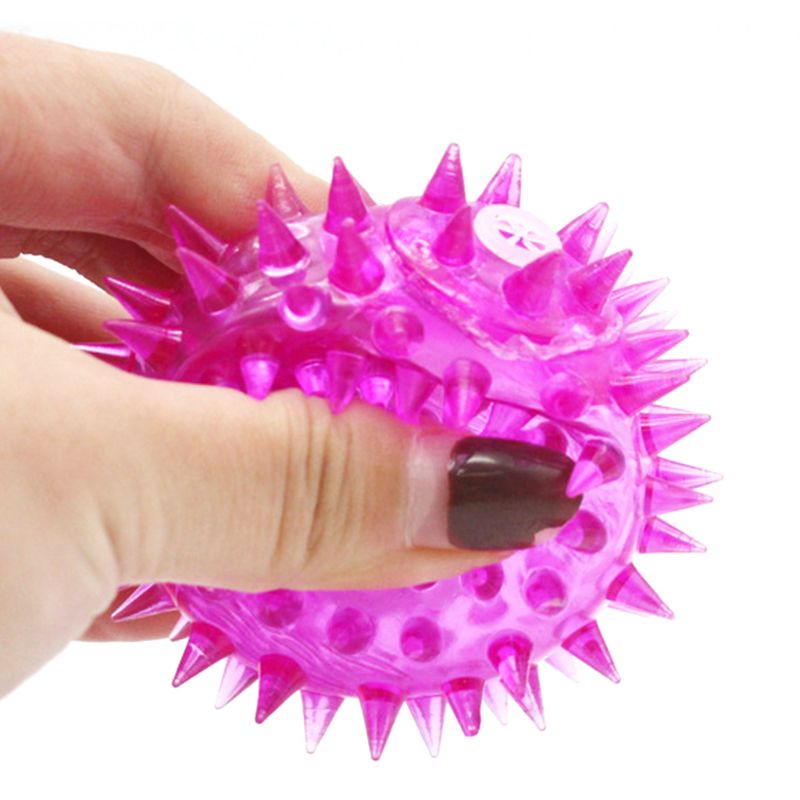 Bola mordida led luzes 5 peças - Interactive Squeaky Plush Dog Toy avaliação e preço